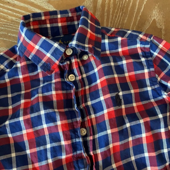 Polo Ralph Lauren Other - Ralph Lauren Polo  Red & Blue Plaid Button Down